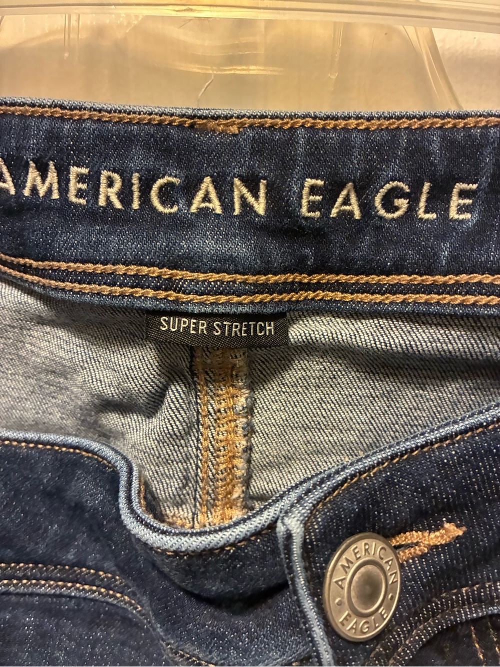 American Eagle Outfitters Men’s Dark Blue Skinny Jeans